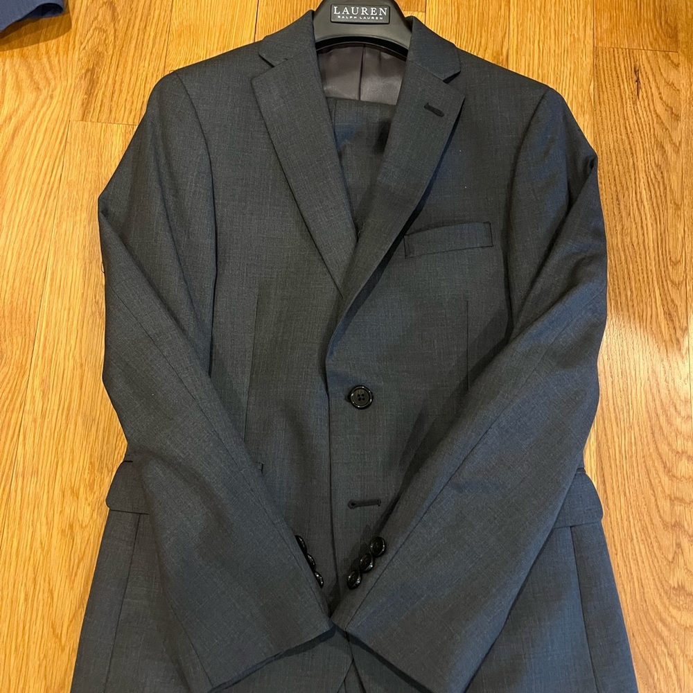 Lauren by Ralph Lauren- Boy’s Gray Suit